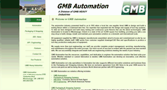 Desktop Screenshot of gmbautomation.com